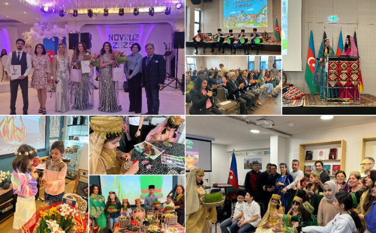 Avropada Novruz bayramı qeyd olunur 