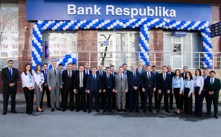 Bank Respublika Qəbələ şəhərində yeni filialını açdı! 