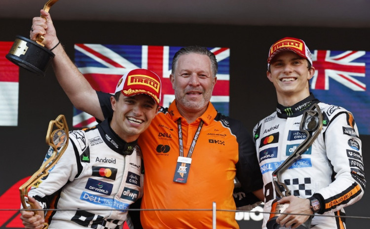 Norris Shines in Monaco, Spoiling Ferrari’s Anniversary Celebrations 
