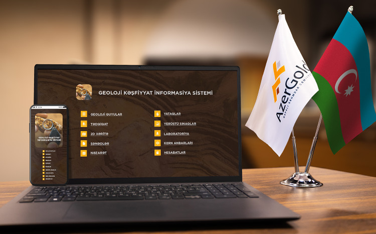 “AzerGold” QSC tərəfindən ölkəmizdə ilk dəfə Geoloji kəşfiyyat informasiya sistemi yaradılıb 