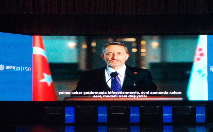 Fahrettin Altun: “Azərbaycan mətbuatının həqiqət uğrunda apardığı mübarizəyə verdiyi töhfədən böyük məmnunluq duyuram” 