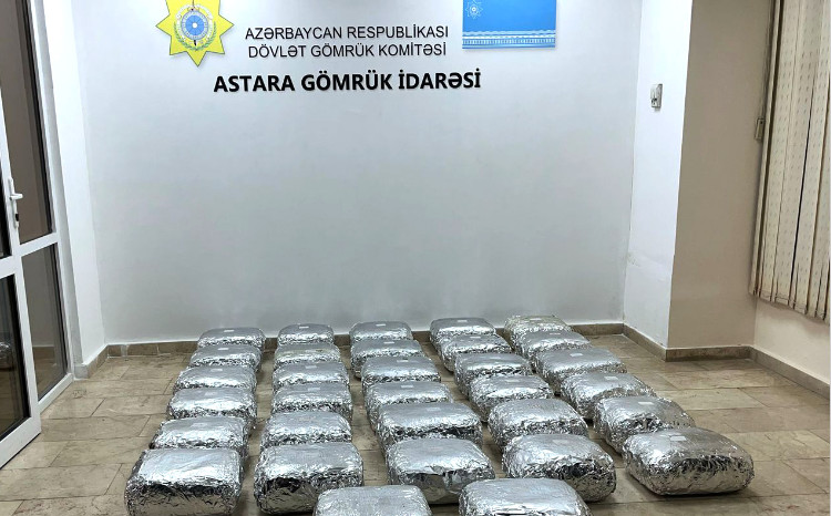 “Brokoli və kahı” yükünün içərisindən külli miqdarda narkotik vasitə aşkar edildi 