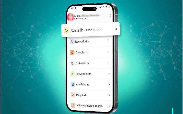 Bu gündən xəstəlik vərəqələri e-sənəd kimi hazırlanacaq və işçiyə müvafiq müavinətlərin təyinatı üçün əsas olacaq 