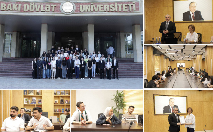 BSU Hosts Everest Conqueror Vafa Musayeva 