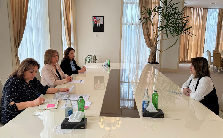 Bahar Muradova Göygöl rayonunda vətəndaşları qəbul edib 