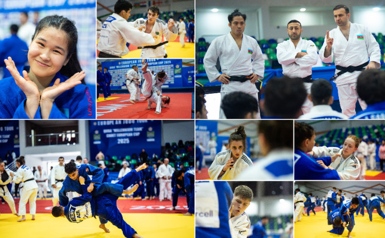 Quba Olimpiya İdman Kompleksində beynəlxalq təlim-məşq toplanışı davam edir 