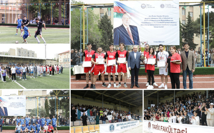 BDU-da idman turnirinin bağlanış mərasimi 