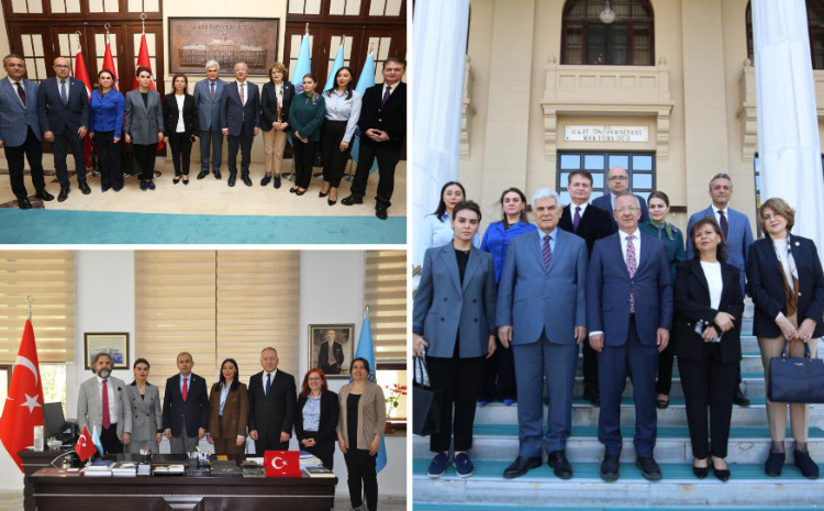 ADPU nümayəndə heyəti Qazi Universitetində olub 