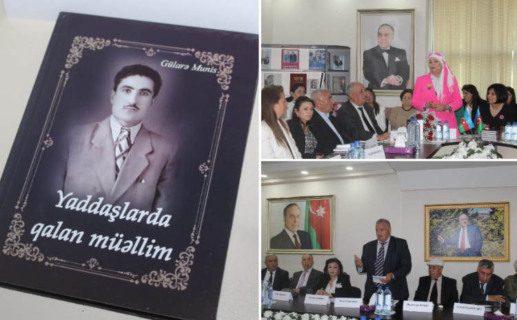 Yazıçı-publisist, şair Gülarə Munisin “Yaddaşlarda qalan müəllim” kitabının təqdimatı keçirildi - VİDEO
