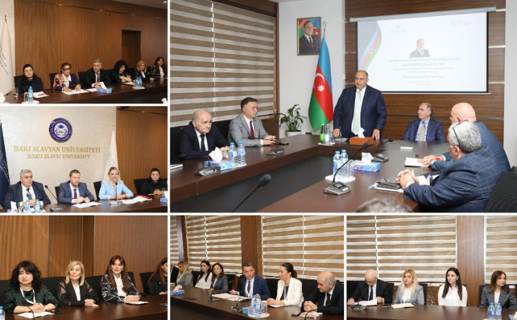 BSU-da beynəlxalq elmi konfransın yekun iclası keçirilib 