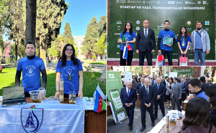 BANM-ın komandası “GreenTech” müsabiqəsinin qalibi oldu! 
