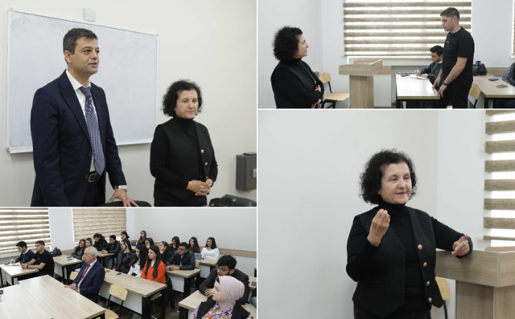 Üsküdar Universitetinin rektoru BDU-nun Jurnalistika fakültəsində 
