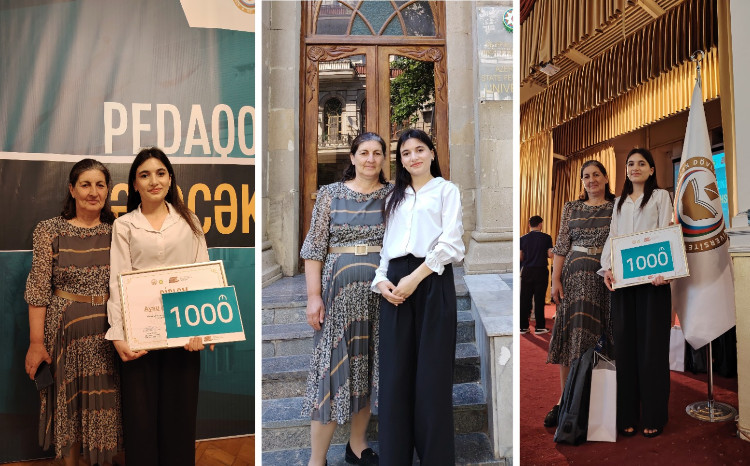 Mükafatlandırmadan maraqlı anlar: İllər sonra doğma universitetdə qələbə sevinci yaşayan nənə 