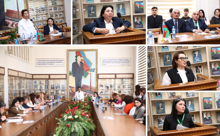 ADPU-da “Azərbaycan dilçiliyi XXI yüzillikdə: reallıqlar, perspektivlər” Respublika elmi-praktik konfransı keçirilib 