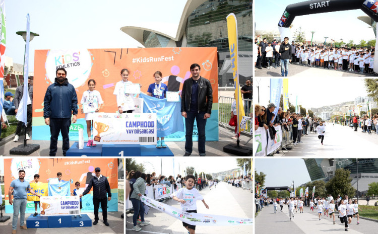 Bakıda “KidsRunFest” - Dünya Uşaq Atletikası Günü qeyd olundu 