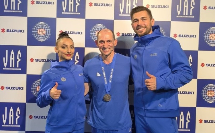 Qarışıq cütlüyümüzdən gümüş medal 
