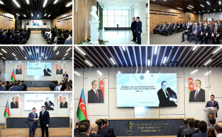 KOBİA-da Heydər Əliyevin anadan olmasının 102 illiyinə həsr olunmuş tədbir keçirilib 