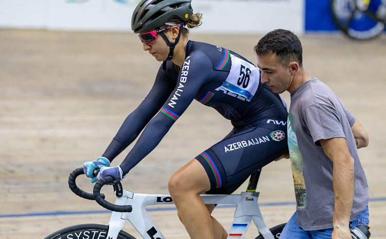 Velosipedçimiz Qazaxıstanda bürünc medal qazandı 