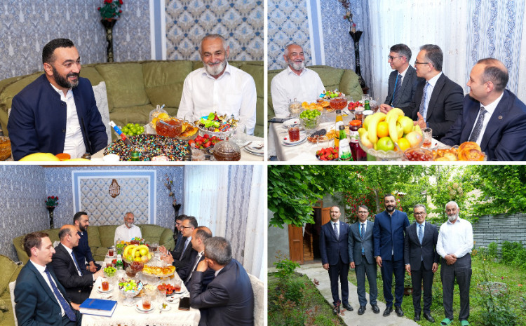 Dövlət Komitəsinin sədri Qəbələdə tələbənin ailəsini zəyarət edib 