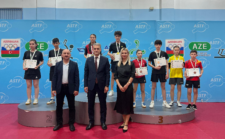 Stolüstü tennis üzrə ölkə birinciliyinə yekun vurulub 
