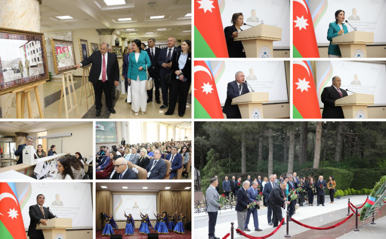 BSU-da Ümummilli Lider Heydər Əliyevin anadan olmasının 102-ci ildönümünə həsr olunan beynəlxalq elmi konfrans keçirilib 