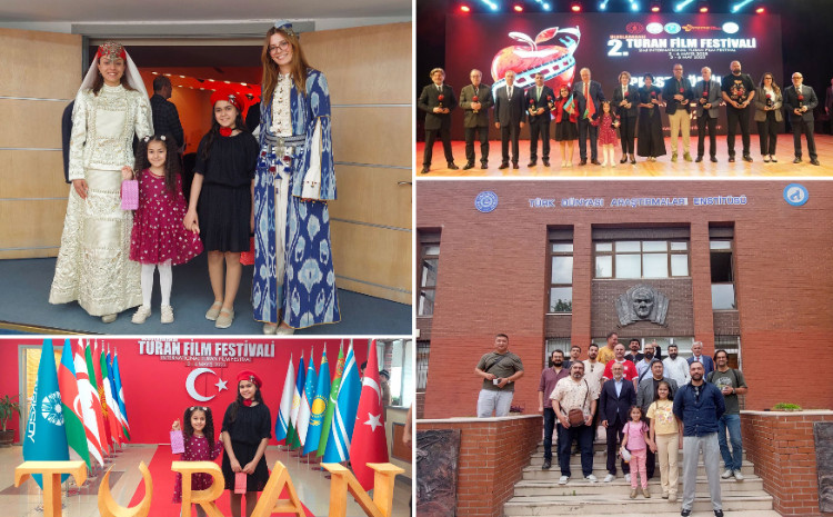 Paytaxt məktəbliləri II Beynəlxalq Turan Film Festivalında 