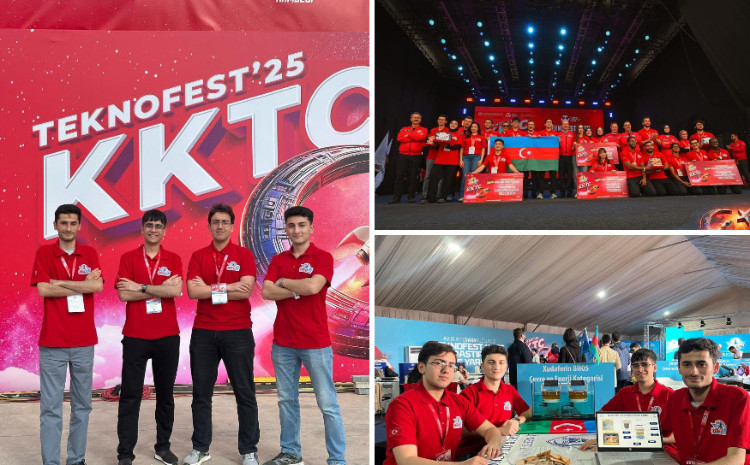 Another team of Baku Higher Oil School (BHOS) of SOCAR was awarded at TEKNOFEST! 