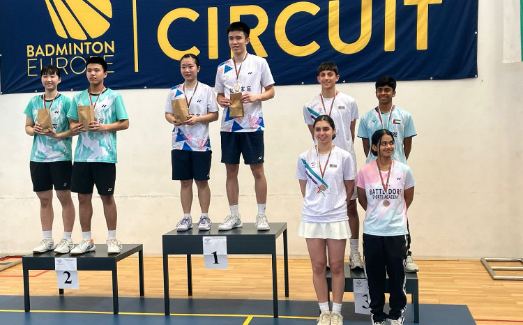 Badmintonçularımız Bolqarıstanda keçirilən beynəlxalq turnirdə bürünc medal qazanıb 