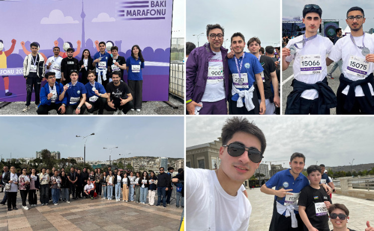 BSU Students Achieve Distinction at the Baku Marathon 2025 