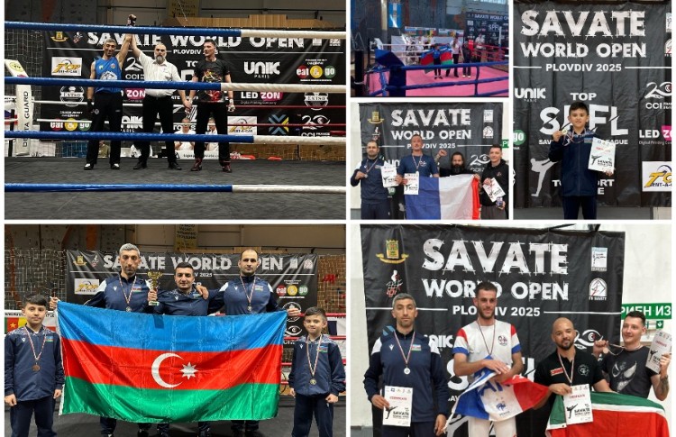 Azərbaycan Savatçıları Bolqarıstandan 4 medalla qayıtdı 