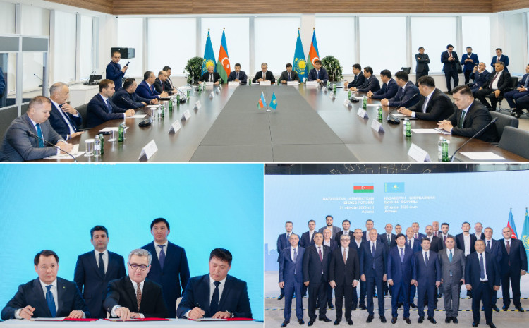 Kazakh-Azerbaijani Business Forum Held in Astana  Kazakh-Azerbaijani Business Forum Held in Astana