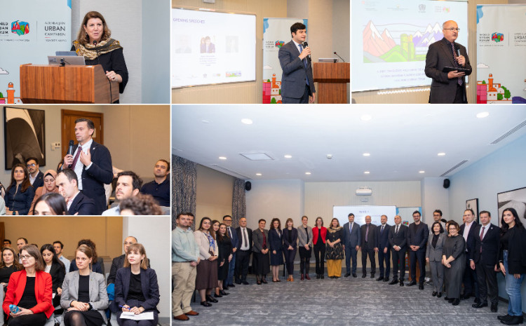 WUF13 öncəsi Azərbaycan Şəhərsalma Kampaniyası çərçivəsində tədbirlər davam edir 