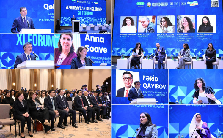 Azərbaycan Gənclərinin XI Forumu Xankəndi şəhərində AUC2026 çərçivəsində panel sessiyalarla davam edib 