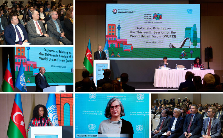 Bakıda WUF13-ə hazırlıqla bağlı diplomatik korpus üçün məlumatlandırma sessiyası keçirilib 