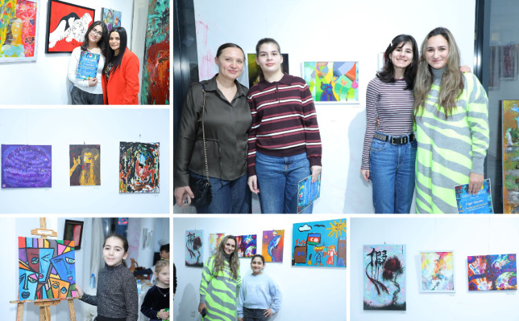 30 Young Artists Showcase Their Works at “Abstract Colors” Exhibition - PHOTO