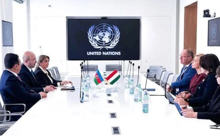 Within the framework of the visit, Anar Guliyev held a meeting with Mr. Tibor Navracsics, Minister of Public Administration and Regional Development of Hungary 