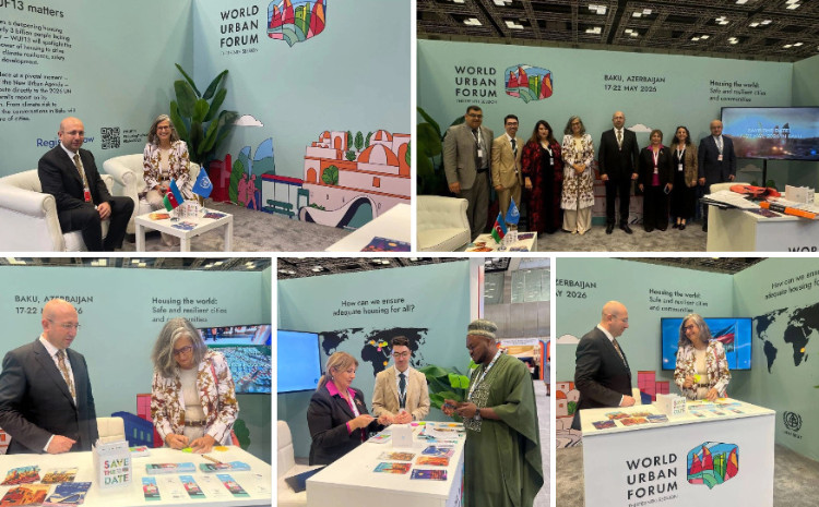 Анар Гулиев встретился в Дохе с исполнительным директором UN-Habitat Анаклодией Россбах 