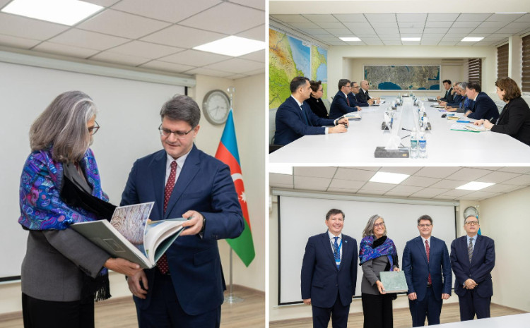 BMT Baş katibinin müavini ilə görüş keçirilib 