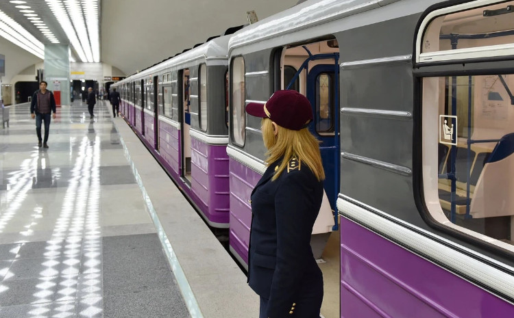 Aprelin 22-də Bakı metropolitenində qatarların hərəkət qrafikinə dəyişikliklər ediləcək 