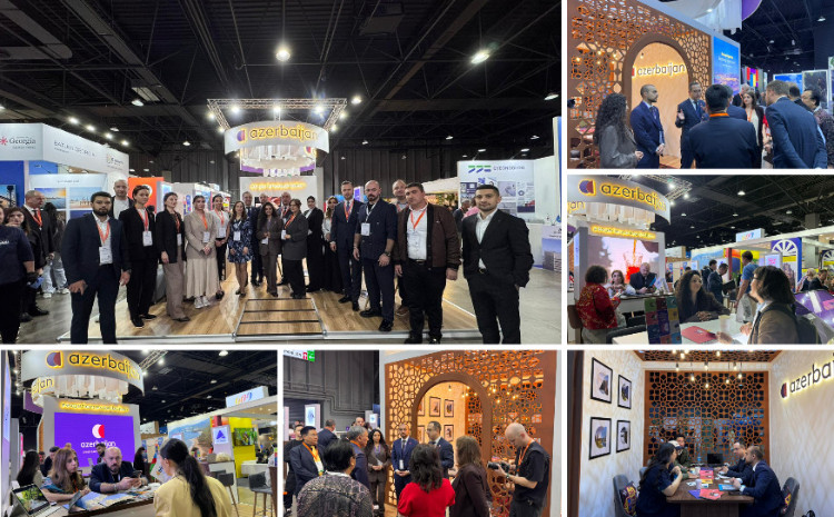 Azərbaycanın turizm imkanları Qazaxıstanda sərgi çərçivəsində nümayiş olunur 