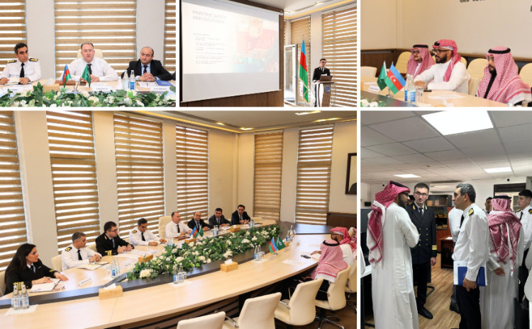 A meeting was held at the State Maritime and Port Agency with of the Kingdom of Saudi Arabia 
