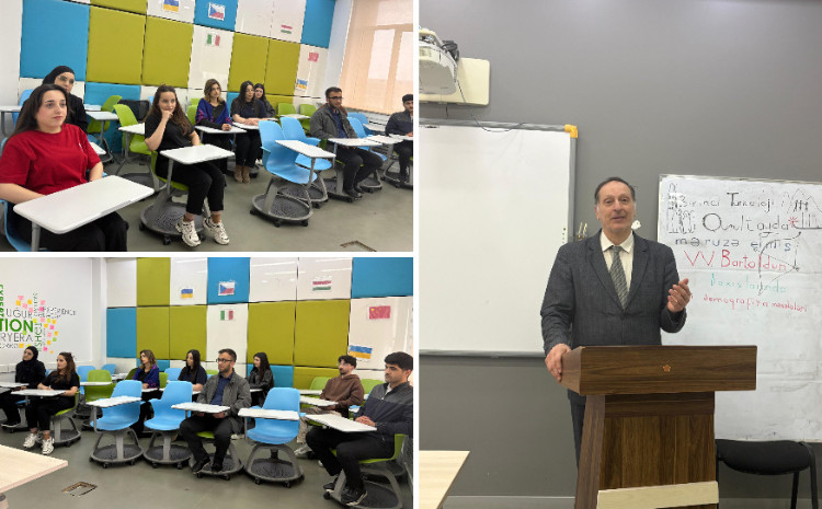 BDU-da görkəmli alim Vasili Bartoldun tarixi-demoqrafik tədqiqatlarına dair elmi seminar 