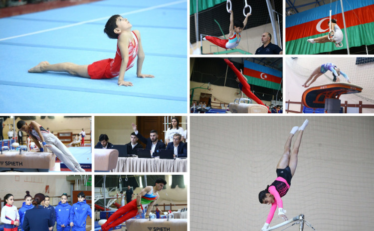 İdman gimnastikası üzrə Ölkə birinciliyi Sumqayıtda 
