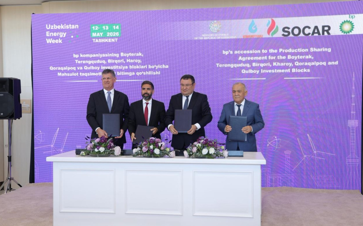 Documents Signed on bp’s Accession to the Production Sharing Agreement for the Ustyurt Investment Blocks 