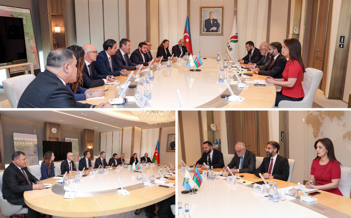 SOCAR-ın prezidenti San-Marino Respublikasının nümayəndə heyəti ilə görüşüb 