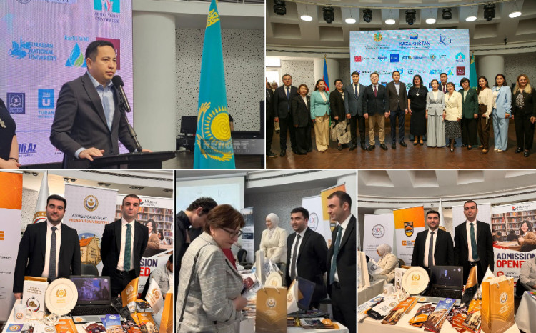 ADPU “Study in Kazakhstan” beynəlxalq təhsil sərgisində təmsil olunub 