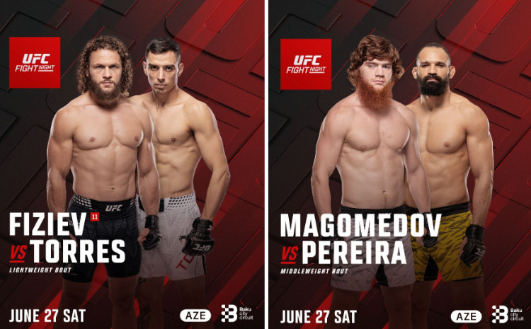 UFC yenidən Bakı səhnəsində: 27 iyun döyüş gecəsinin əsas cədvəli açıqlandı 