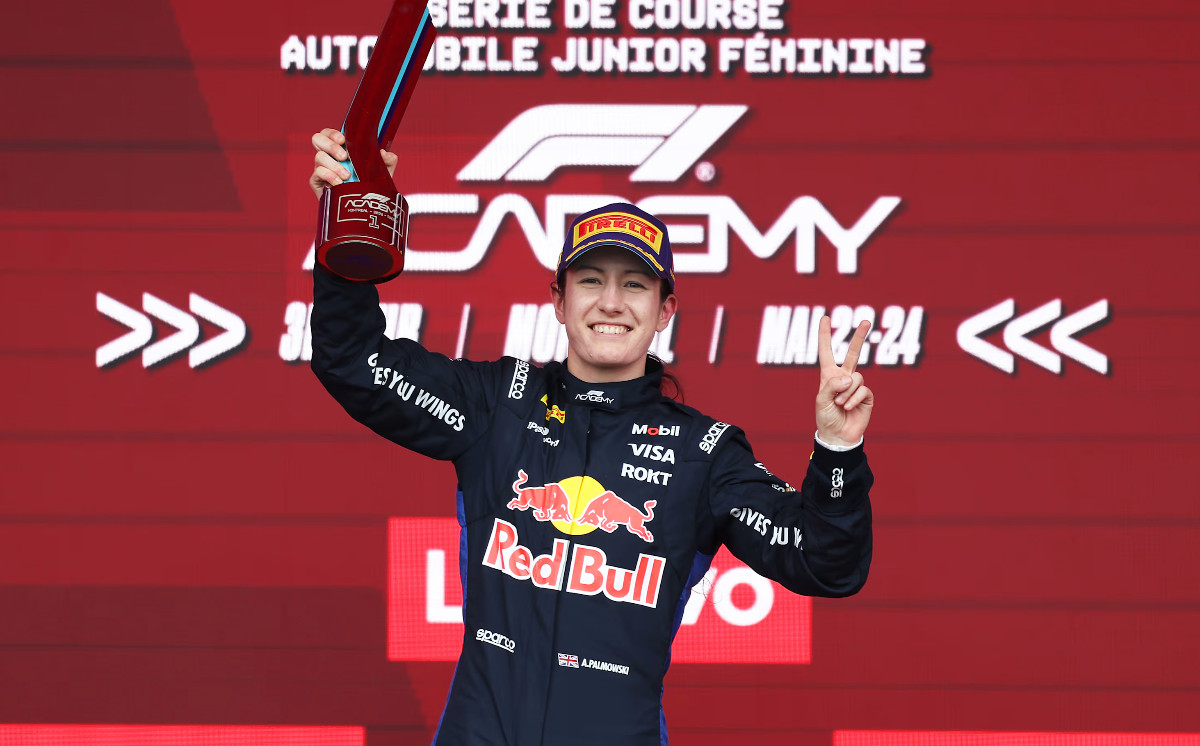 F1 ACADEMY: Palmowski Monreal Xüsusi Yarışında ikinci qələbəsini qazandı 