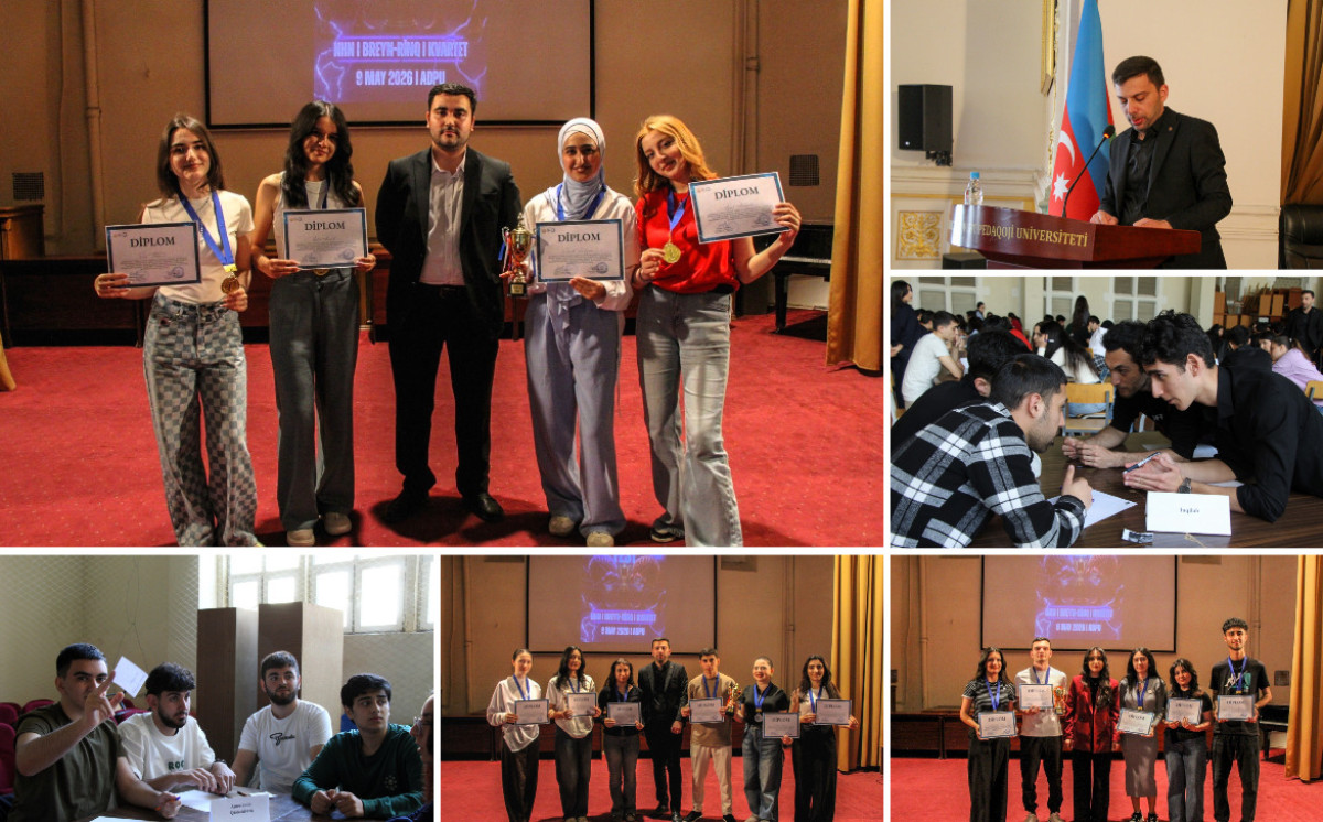 “BrainXfest” - ADPU-da intellekt festivalı 