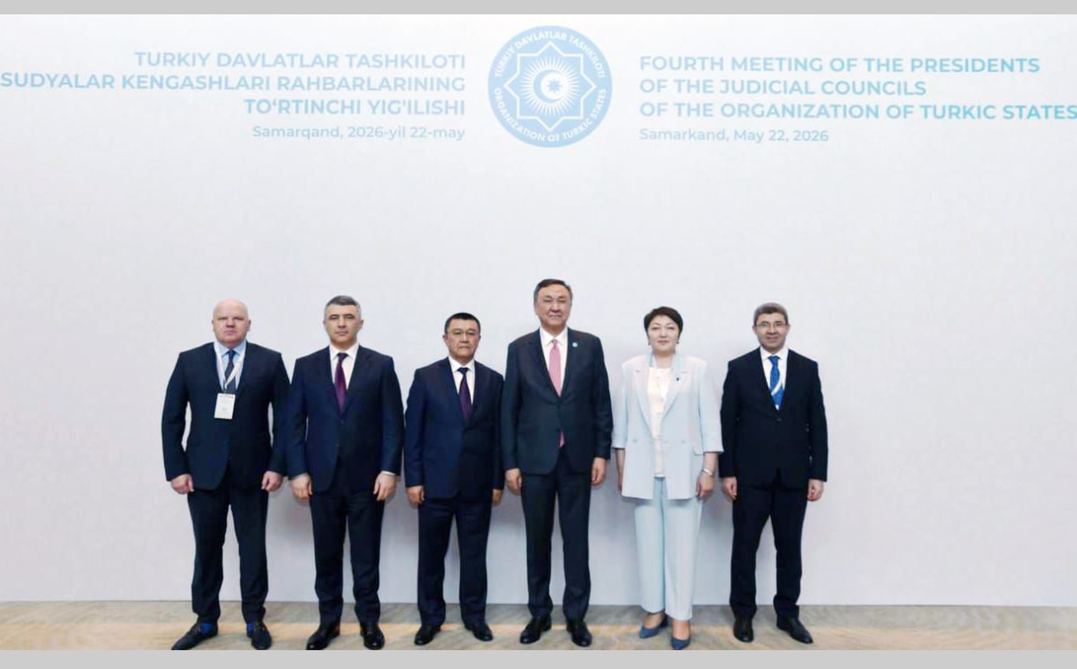 Səmərqənddə Türk Dövlətləri Təşkilatına üzv dövlətlərin Məhkəmə Şuraları Sədrlərinin 4-cü iclası keçirilib 
